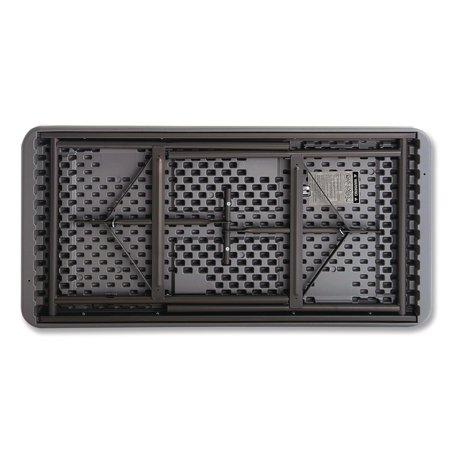 IndestrucTable® Commercial Folding Table , Charcoal - 24" x 48"