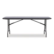 IndestrucTable® Commercial Folding Table , Charcoal - 30" x 72"