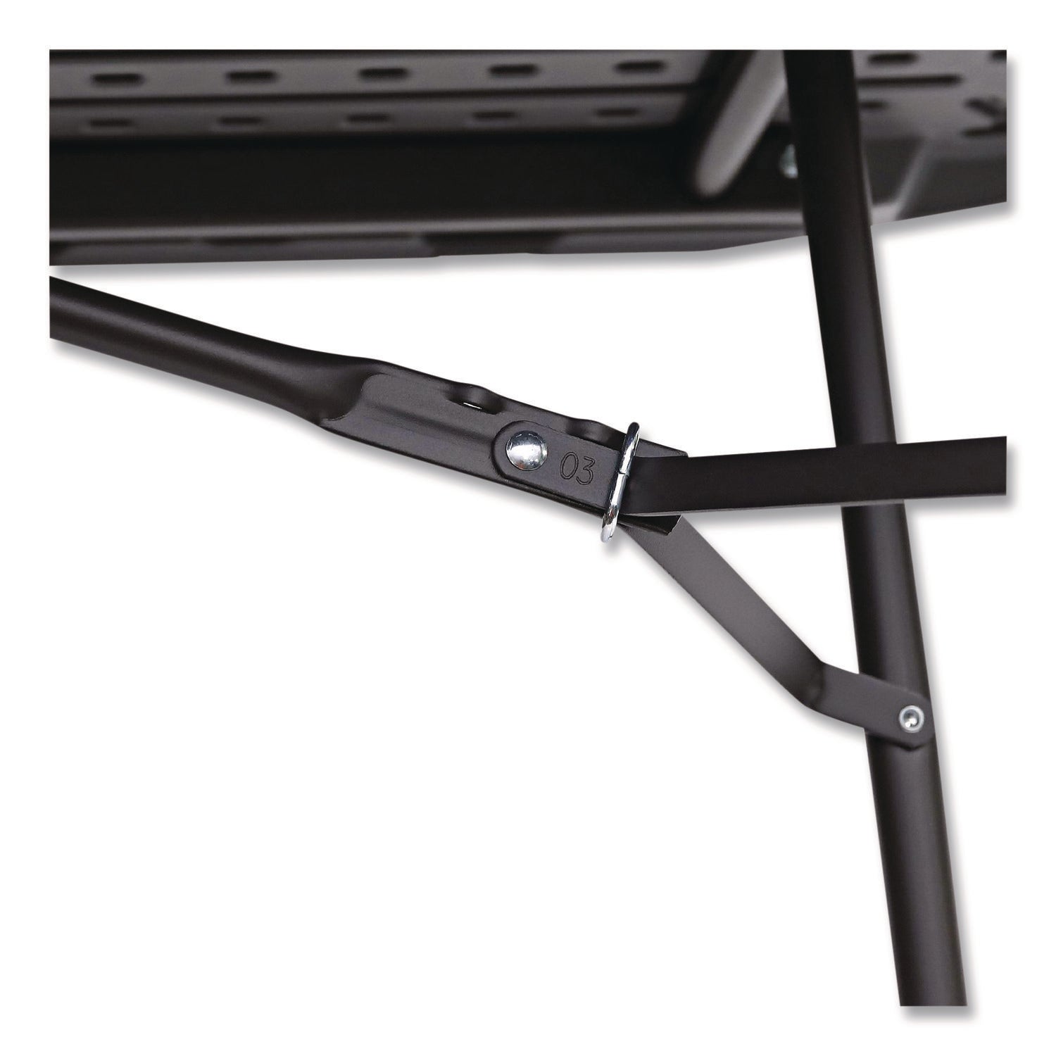 IndestrucTable® Commercial Folding Table , Charcoal - 30" x 72"
