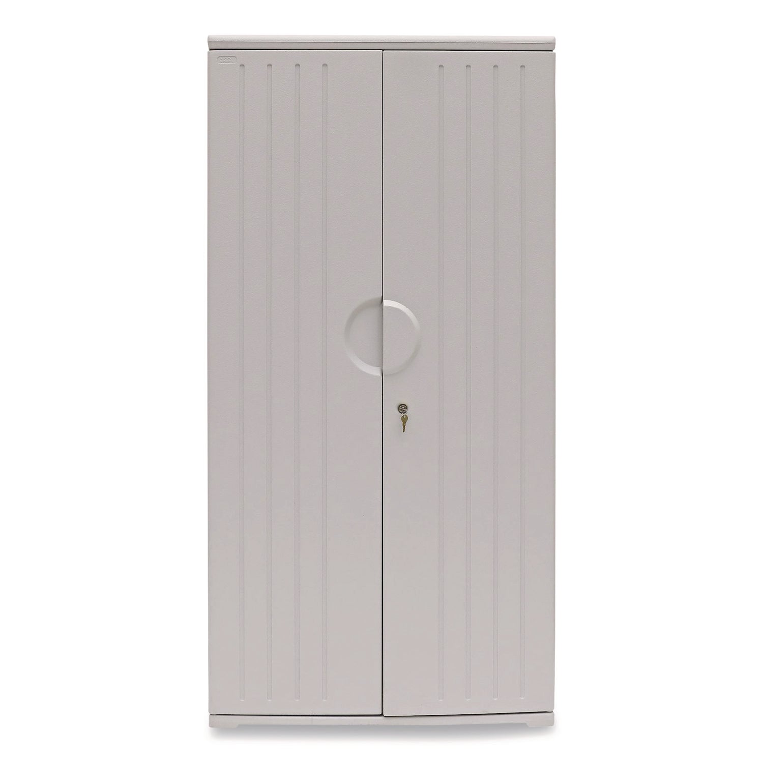 Rough n Ready® 72" Storage Cabinet, Platinum