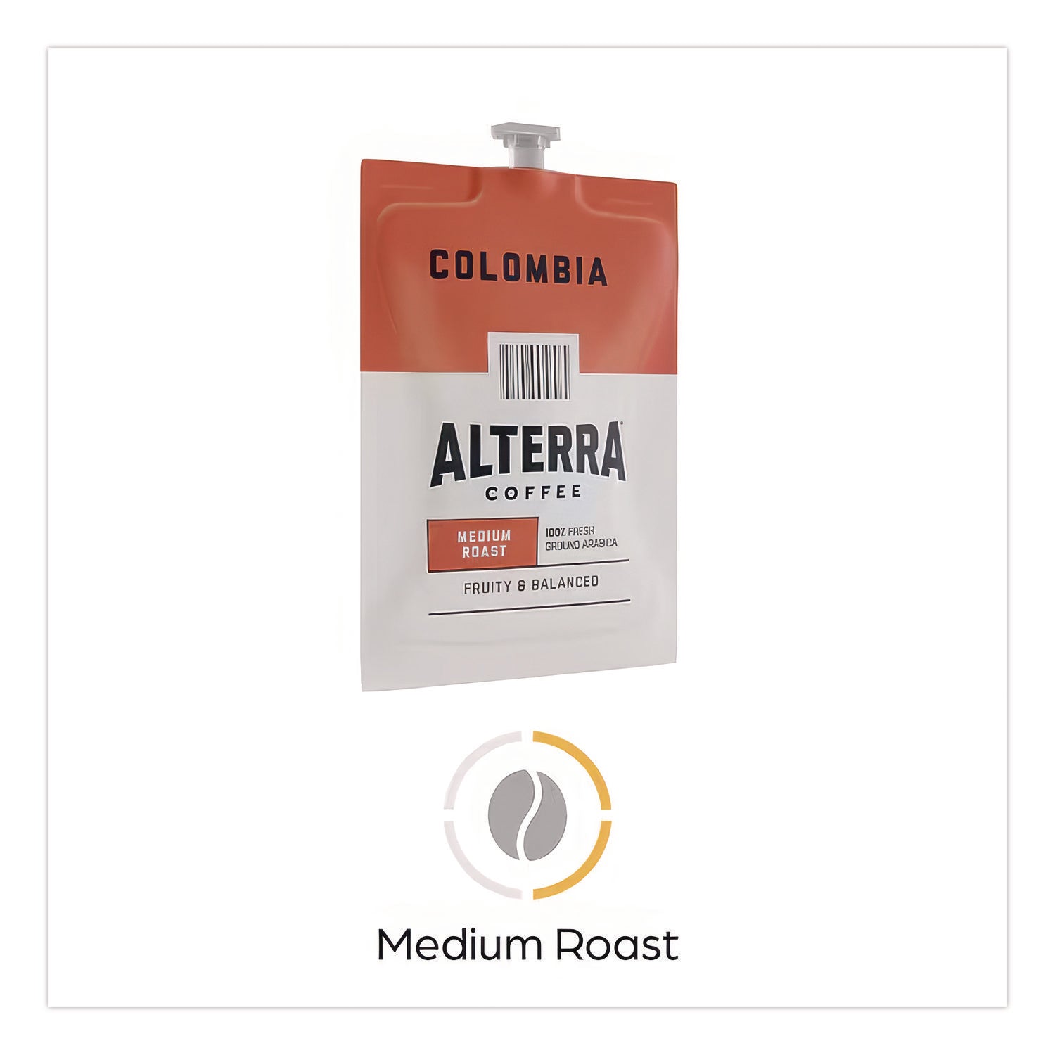 Coffee Freshpack Pods, Colombia, Medium Roast, 0.28 Oz, 100/carton
