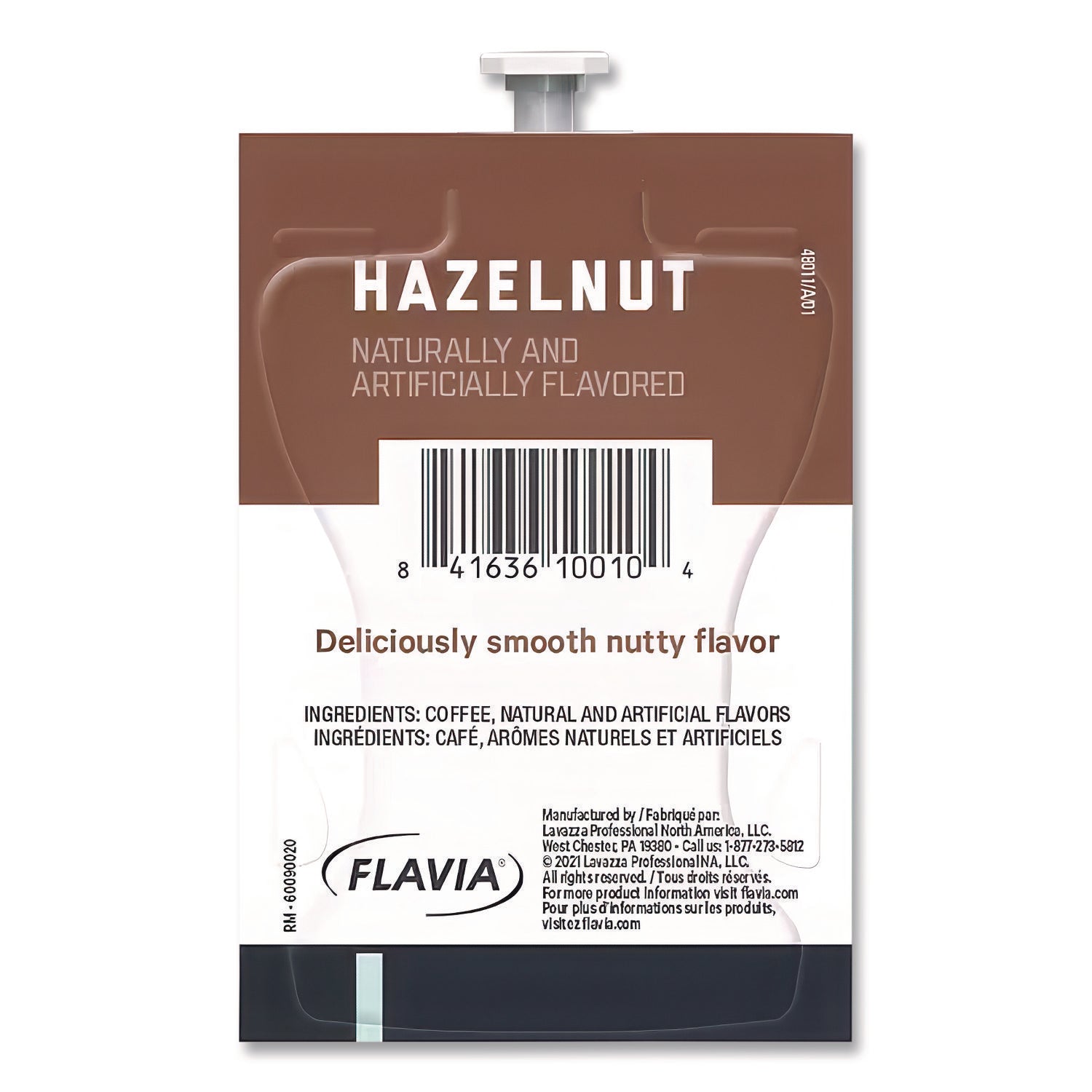 Coffee Freshpack Pods, Hazelnut, Medium Roast, 0.23 Oz, 100/carton
