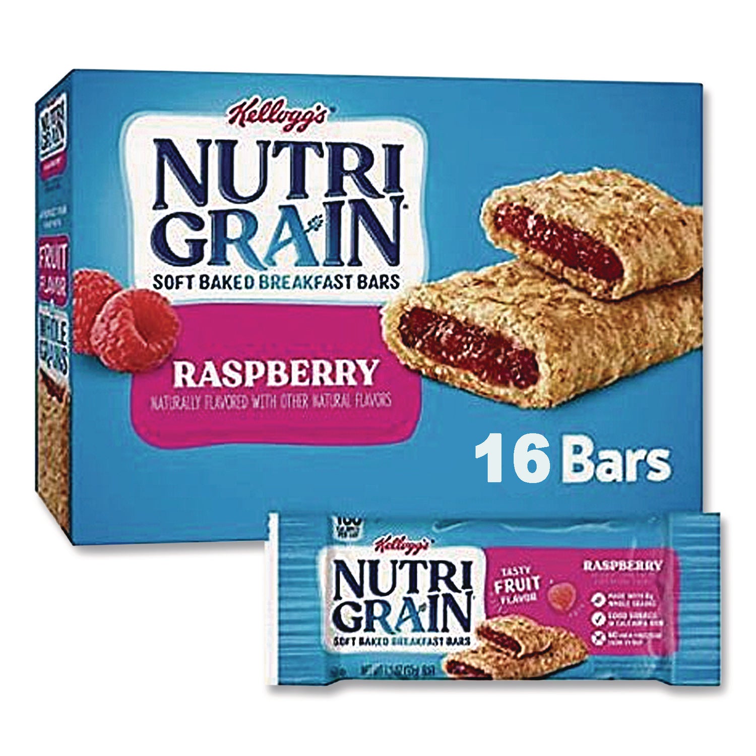 Individually Wrapped - Raspberry - 1.30 lb - 16 / Box