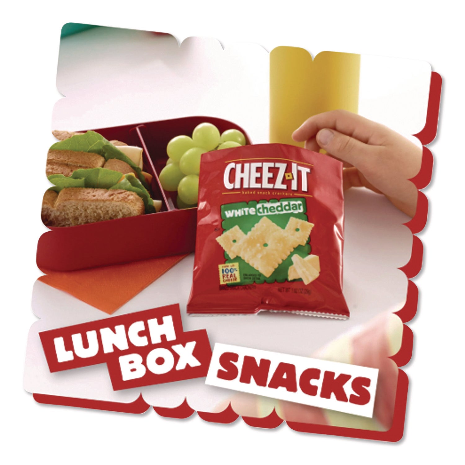 Individually Wrapped - White Cheddar - 1.50 oz Bag - 45 / Carton