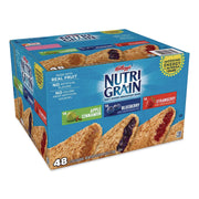 Green Rabbit Snack Box, Assorted Flavors (Apple, Cinnamon, Blueberry, Strawberry), No High Fructose Corn Syrup, Individually Wrapped, 1.30 oz Bars, 16/Box, 48/Carton