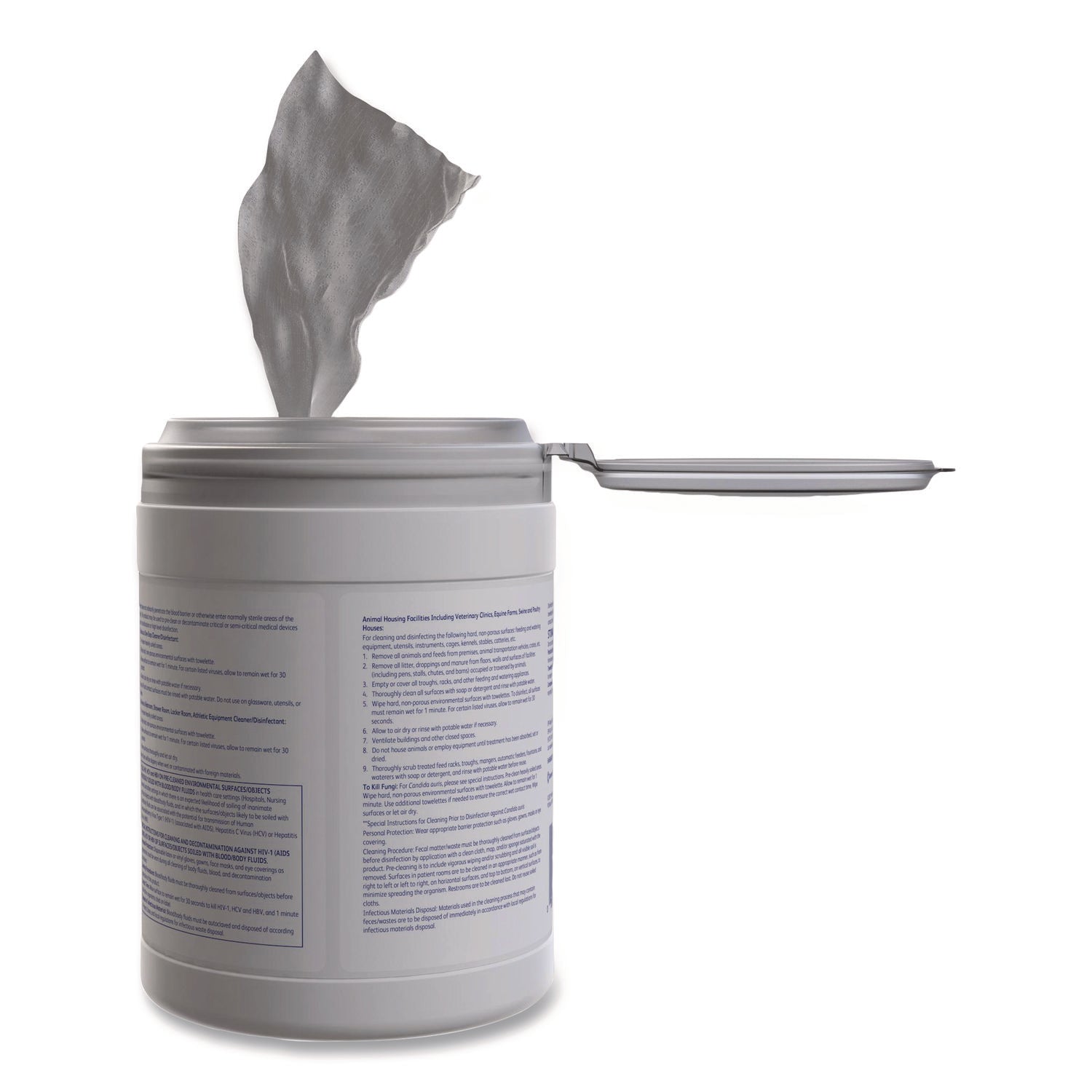 Ready-To-Use - 31.52 oz (1.97 lb) to - Cherry Almond Scent - Disinfectant, Virucidal, Bactericide, Tuberculocide, Fungicide, VOC-free, Fragrance-free, NPE-free, Phosphate-free, Phenol-free, Fast Acting, ... - Colorless - 160/Pack - 12 / Container
