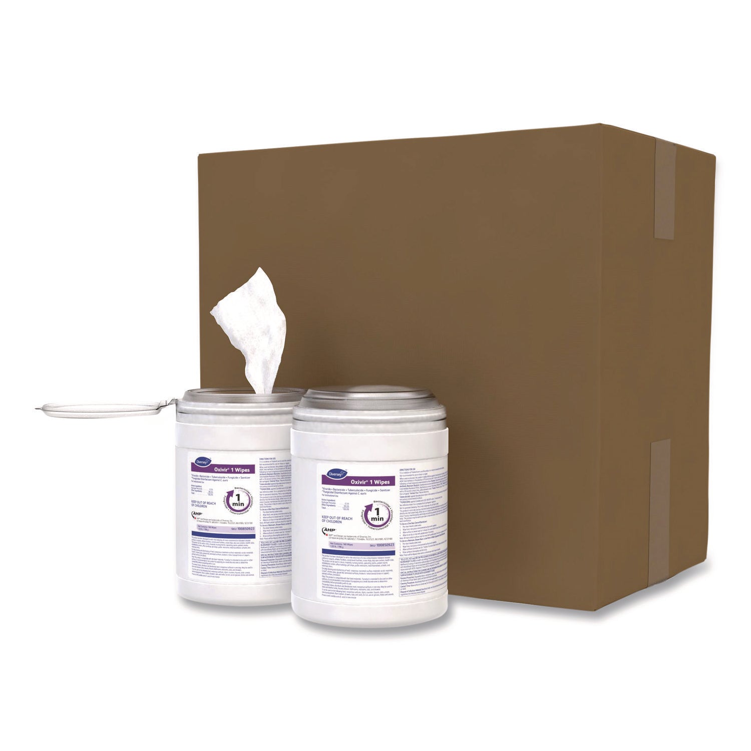 Ready-To-Use - 31.52 oz (1.97 lb) to - Cherry Almond Scent - Disinfectant, Virucidal, Bactericide, Tuberculocide, Fungicide, VOC-free, Fragrance-free, NPE-free, Phosphate-free, Phenol-free, Fast Acting, ... - Colorless - 160/Pack - 12 / Container