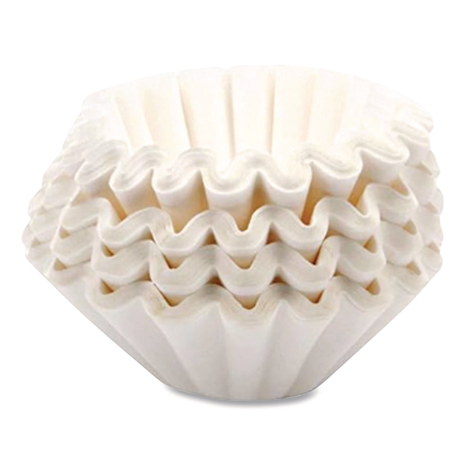 Coffee Filters, 12 Cup Size, Flat Bottom, 3,000/carton