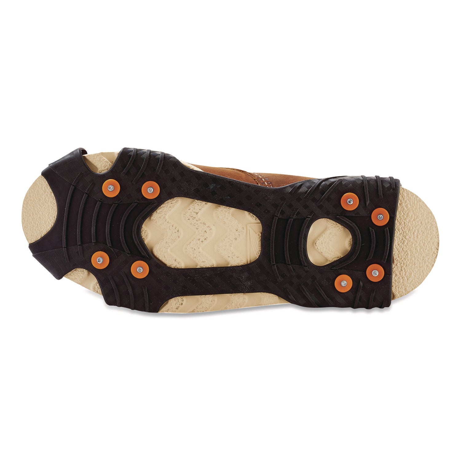 for Shoe, Boot - Carbon Steel, Rubber - Black