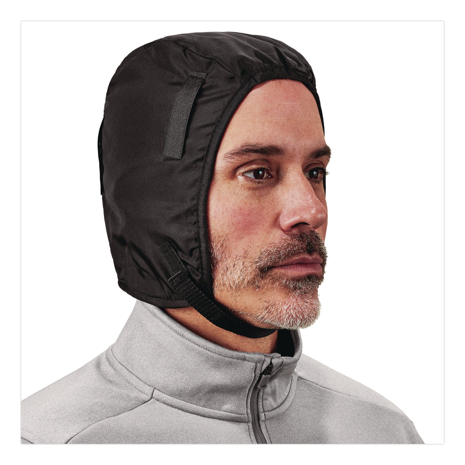Regular Size - Polyester Fleece, Polyurethane - Black