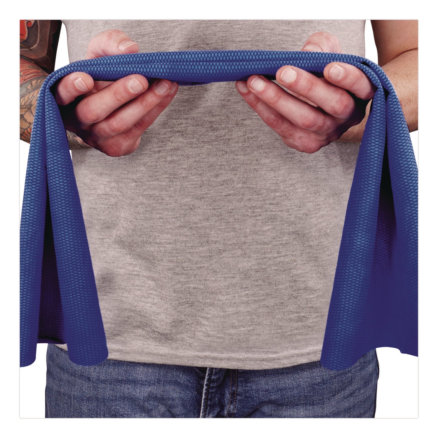 0.5" Height x 7.8" Width - Blue - 6 / Carton