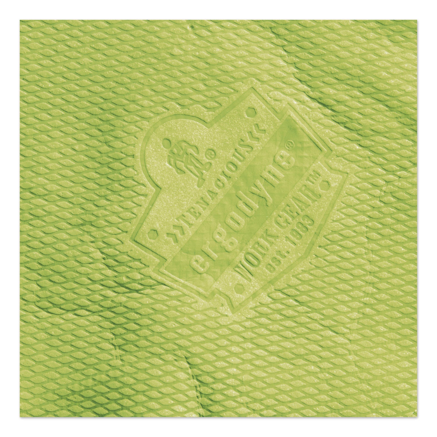 Ergodyne Evaporative Cooling Towel - High Visibility Lime - 1 Each