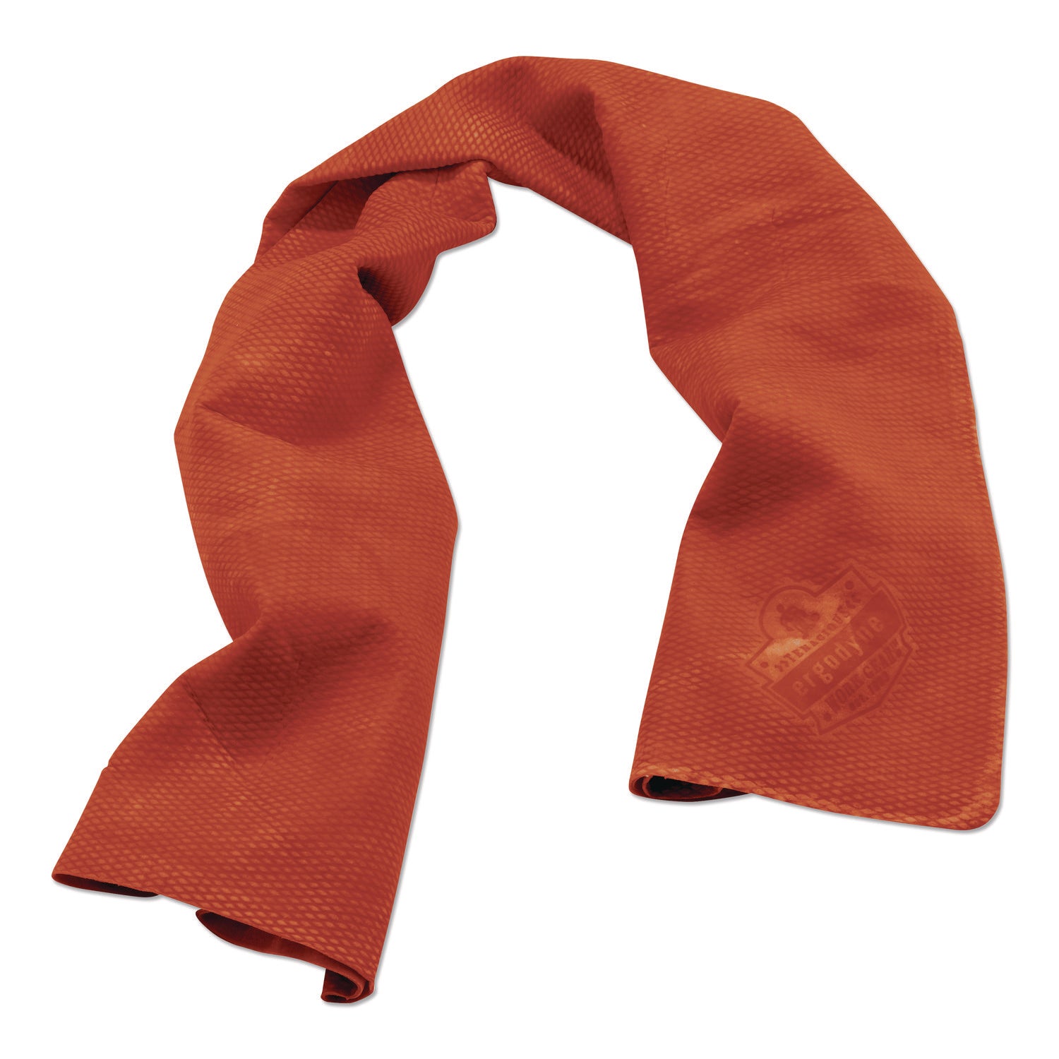 Ergodyne Evaporative Cooling Towel - Orange - 1 Each
