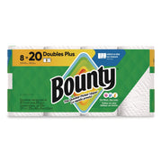 Bounty Select-A-Size Paper Towels, 2 Ply, Diamond Texture, Green, 103 Sheets per Roll, 8 Rolls per Carton
