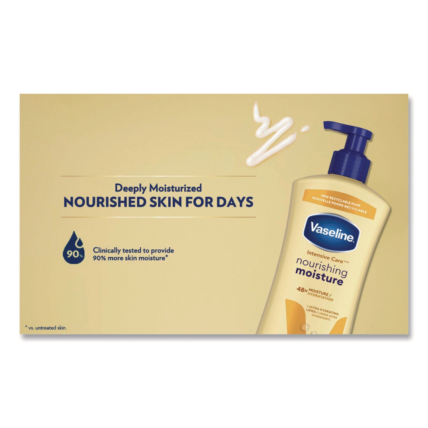 Intensive Care Essential Healing Body Lotion, 20.3 Oz, Pump Bottle, 4/carton