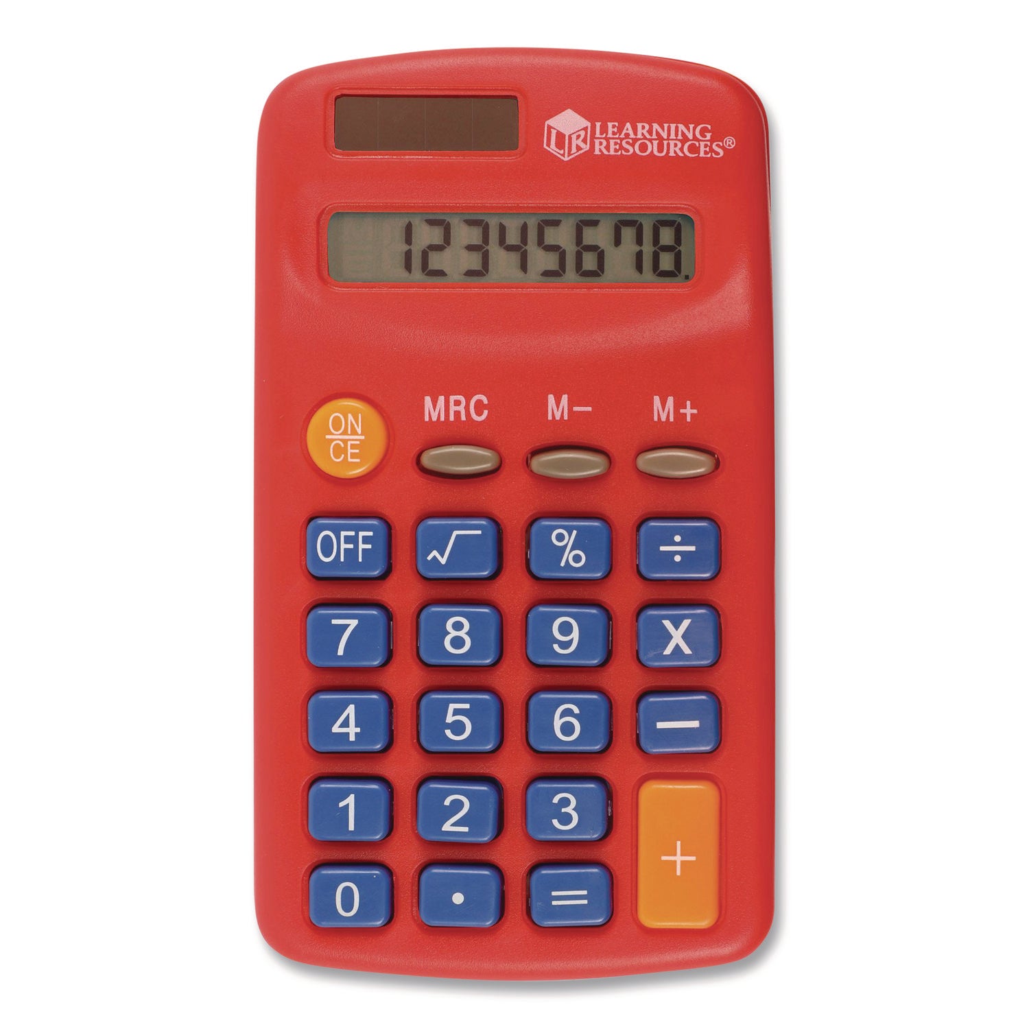 Rainbow Calculators And Storage Chart, 8-Digit, LCD, 30 Calculators