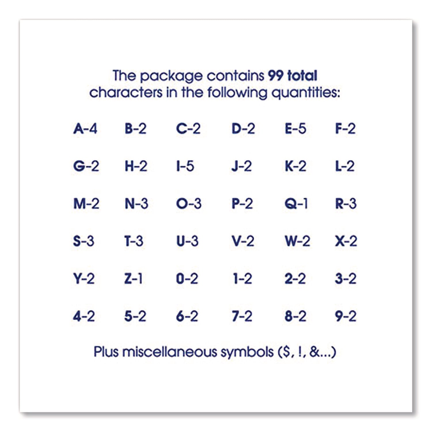 Letters, Numbers and Symbols, Self Adhesive, Black, 2"h, 133 Characters
