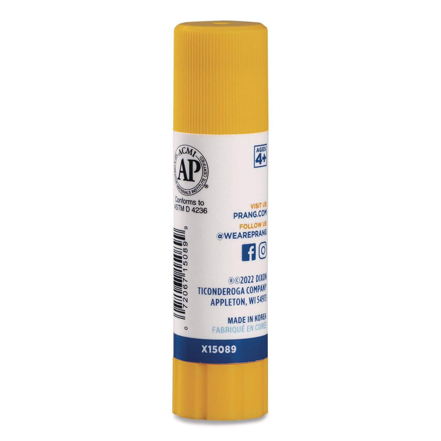 Washable Glue Sticks, Purple, 0.28 Oz, Dries Clear