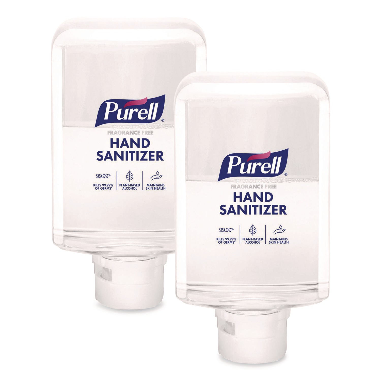 Advanced Hand Sanitizer Fragrance Free Foam, 800 mL Refill, 2/Carton