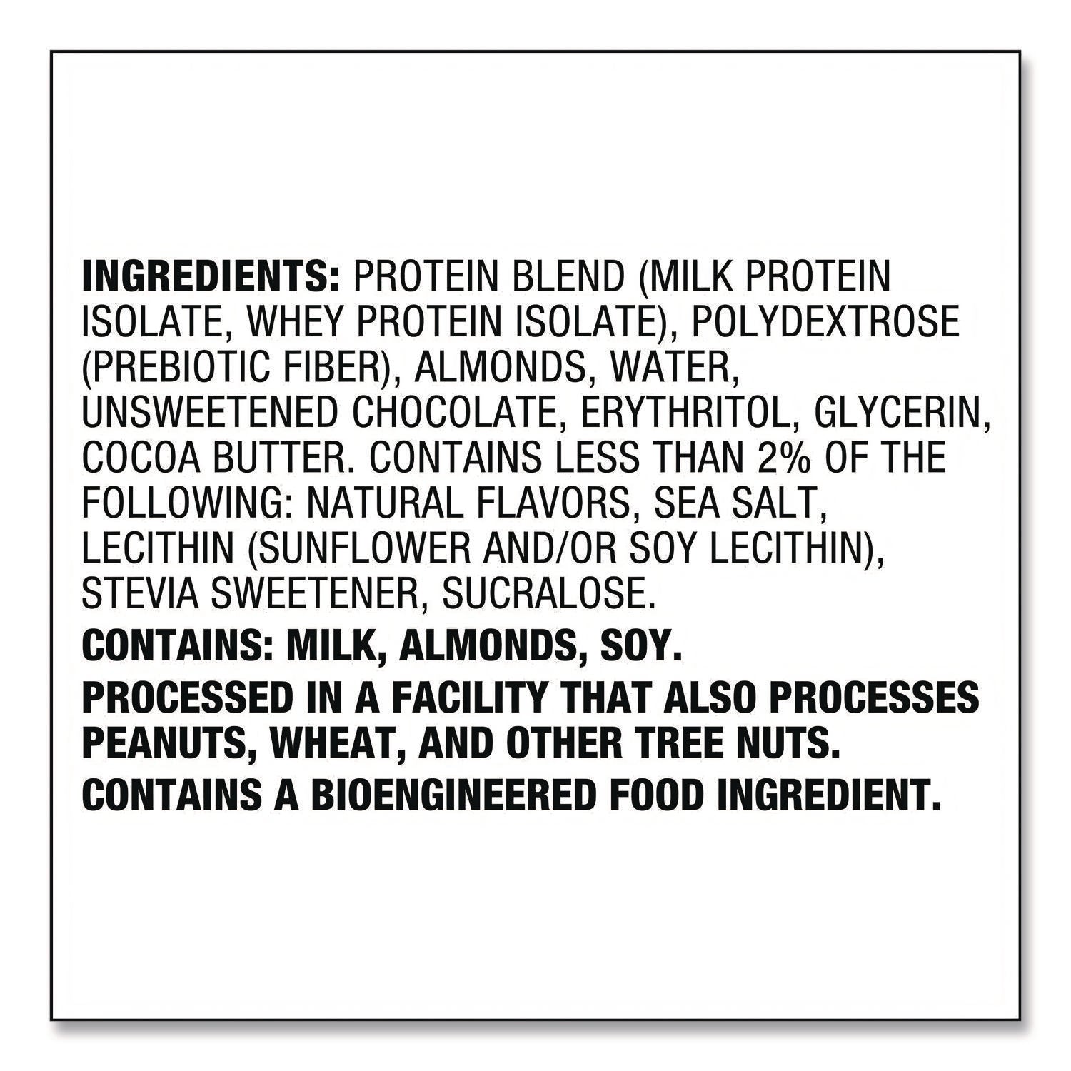 Protein Bars, Chocolate Chip Cookie Dough, 2.12 Oz Bar, 12 Bars/box
