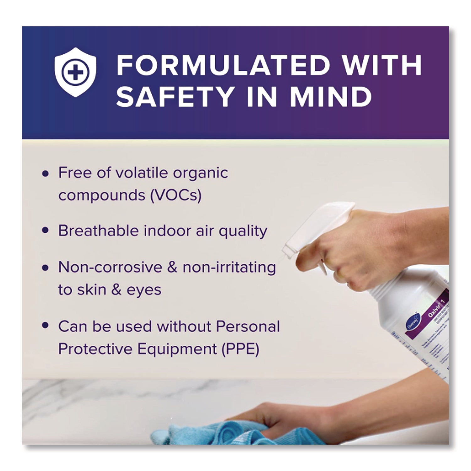 Five 16 One-Step Disinfectant Cleaner, 1 Gal Bottle, 4/carton