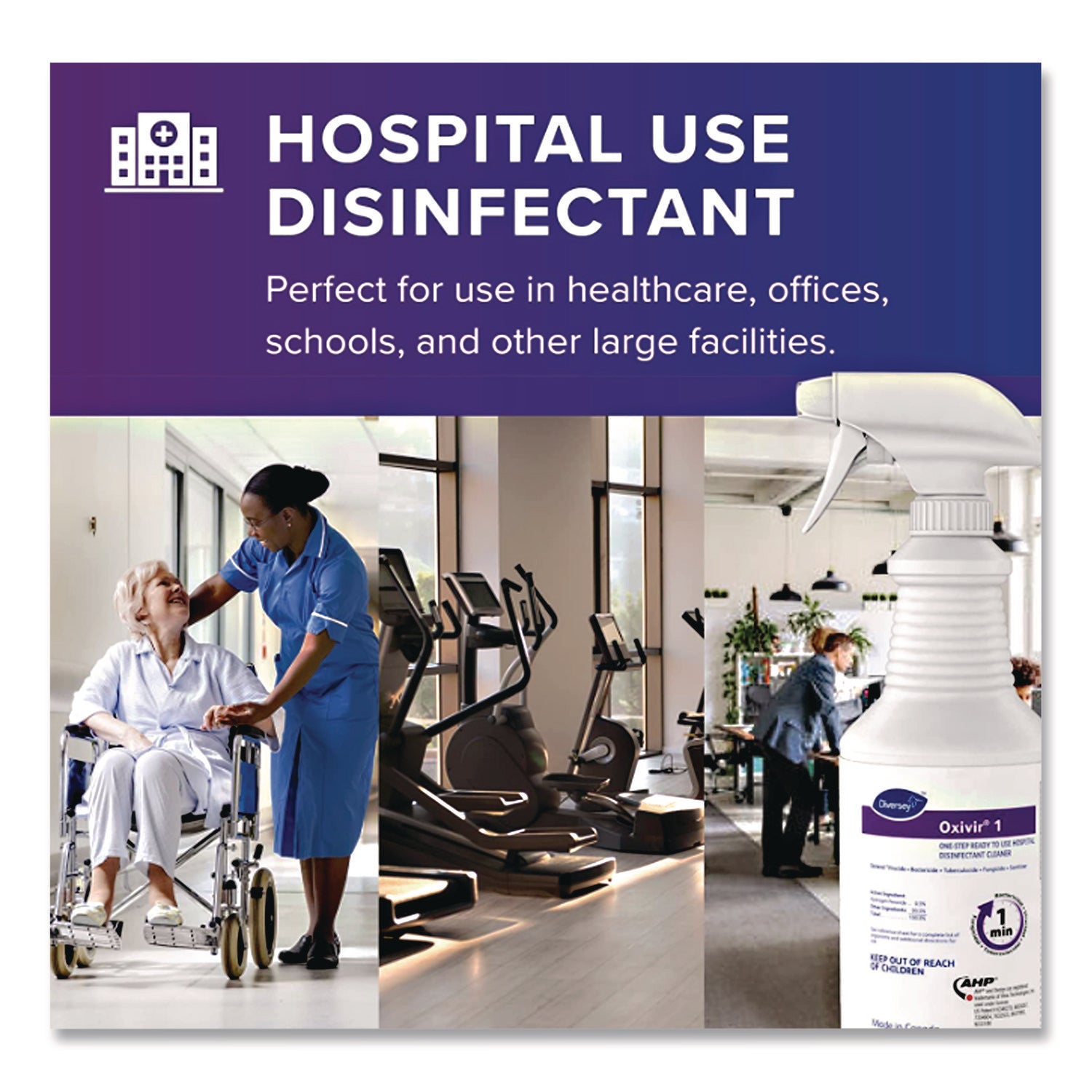 Diversey Oxivir Tb Wipes - For Nonporous Surface - Ready-To-Use - Surfactant Scent - 12" Length x 11" Width - VOC-free, Fragrance-free, NPE-free, Non-irritating, Color-free - White - 160/Bag - 4 / Carton