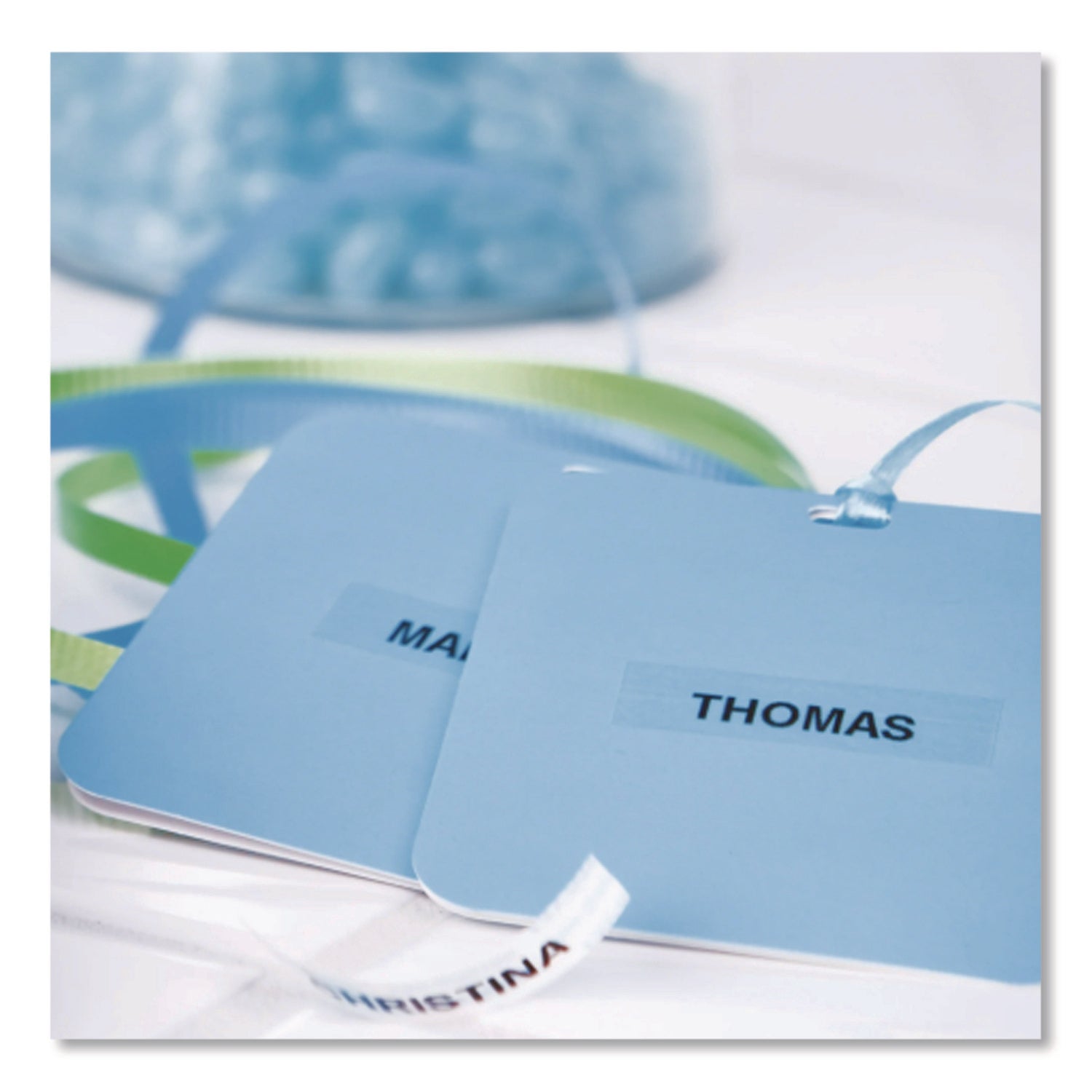 1/2" Width - Direct Thermal - Clear - Plastic - Easy Peel - 1 Each