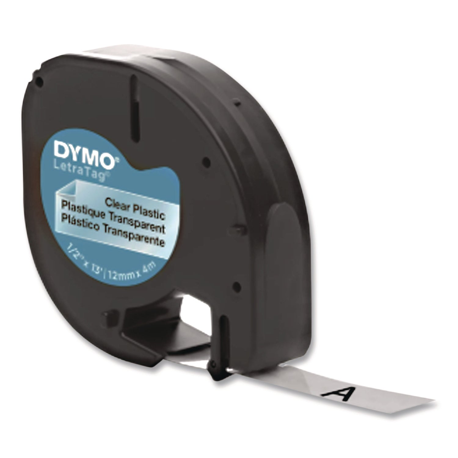 1/2" Width - Direct Thermal - Clear - Plastic - Easy Peel - 1 Each