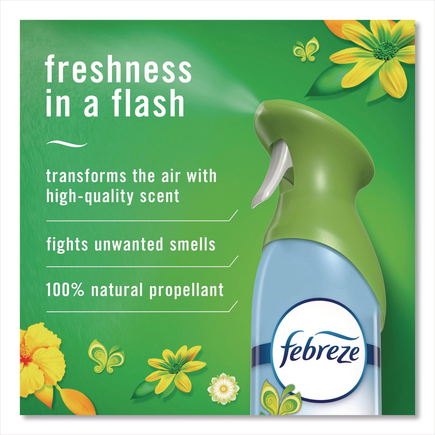 Febreze Air Effects Air Freshener Spray, Gain Original Scent, Odor Neutralizer, 8.8 fl oz, 2 Pack