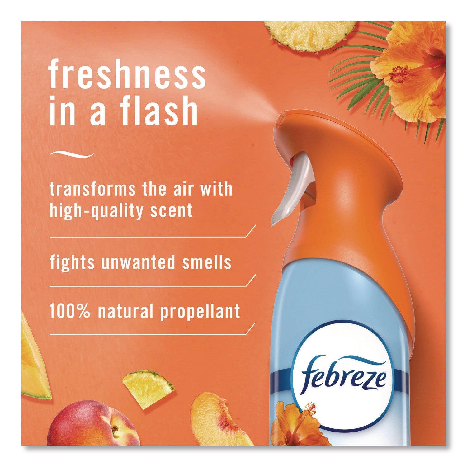 Febreze Air Effects Air Freshener Spray, Hawaiian Aloha Scent, Odor Neutralizer, 8.8 fl oz, 2 Pack