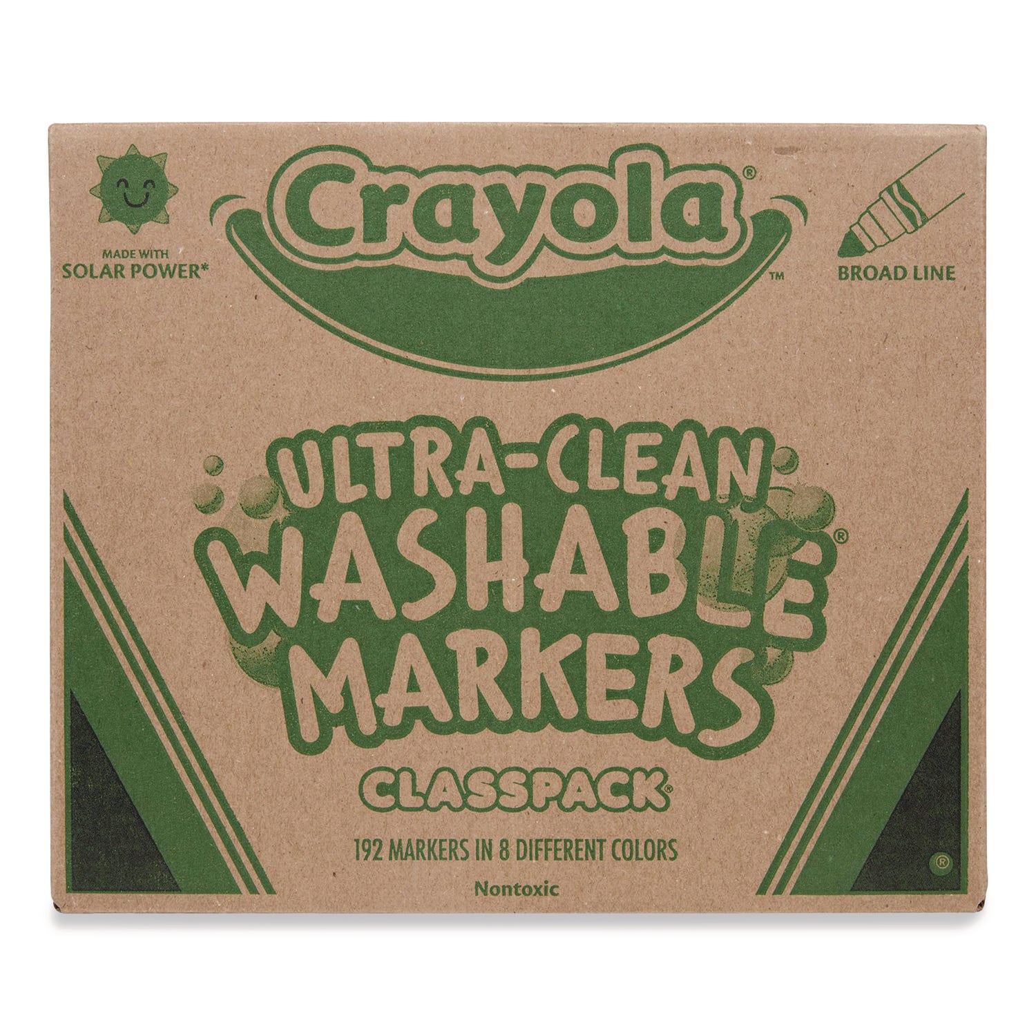 Fine Marker Point - Washable - Assorted Ink - Water Based - 1 / Box