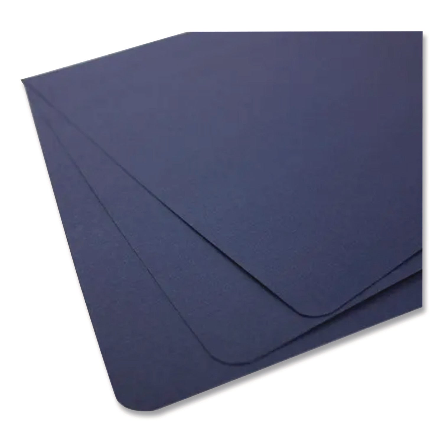 GBC Designer Letter Presentation Cover - 8 3/4" x 11 1/4" - Poly - Navy - Heavy Duty, Tear Proof, Spill Proof, Opaque, Unpunched, Wear Resistant, Rounded Corner - 25 / Pack
