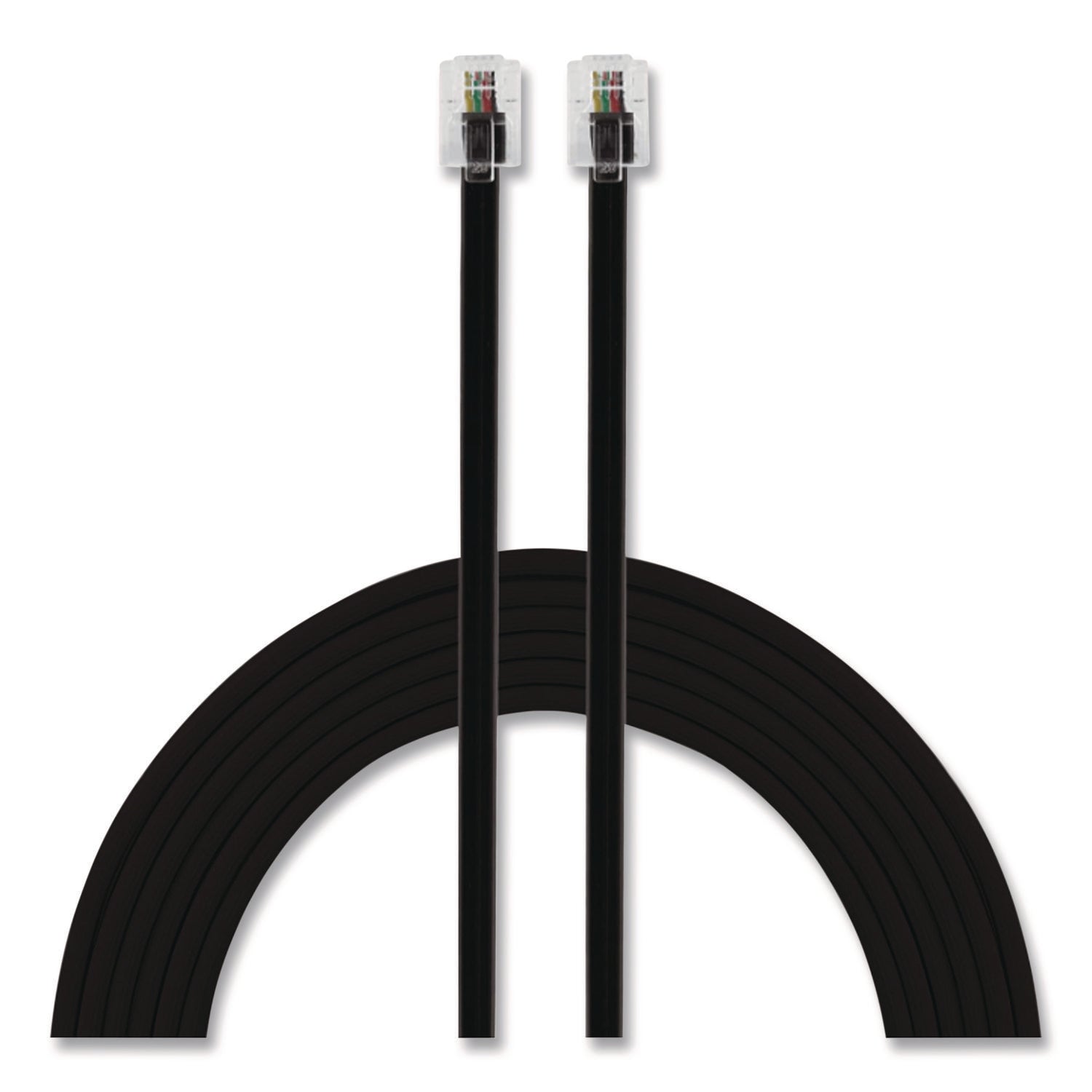 Line Cord, Plug/plug, 15 Ft, Black