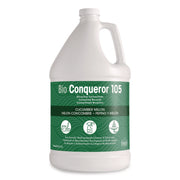 Bio Conqueror 105 Enzymatic Odor Counteractant Concentrate, Cucumber Melon, 1 Gal Bottle, 4/carton