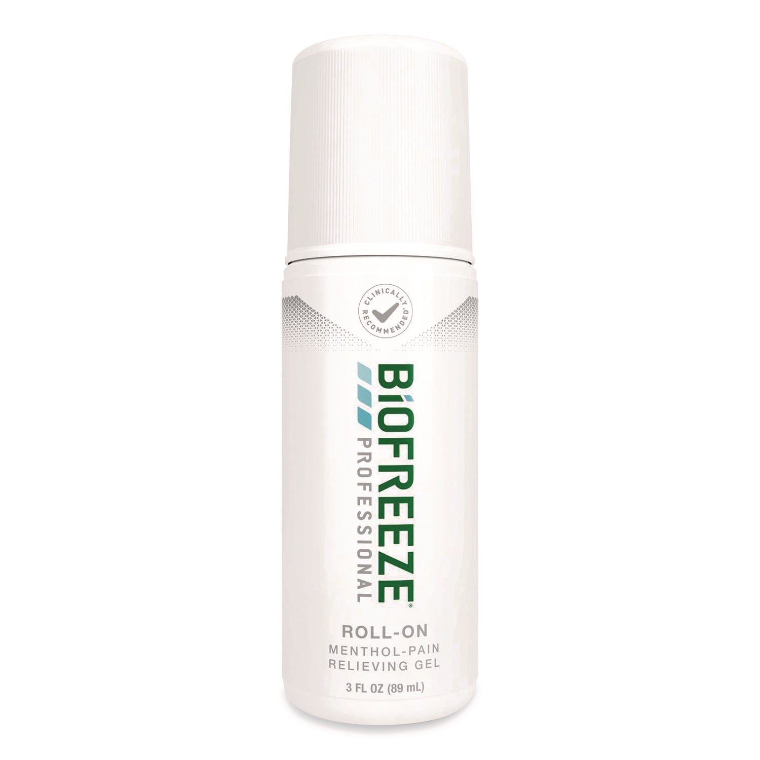 PROFESSIONAL GREEN TOPICAL ANALGESIC PAIN RELIEVER GEL, 3 OZ ROLL-ON
