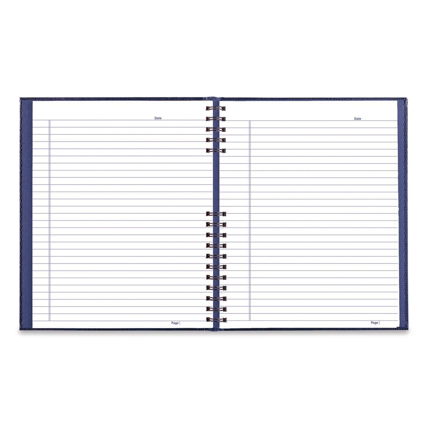 Blueline NotePro Hardcover Executive Journal, 8.5" x 10.75", Wide-Ruled, Indigo Blue, 200 Pages (A10200.BLU)