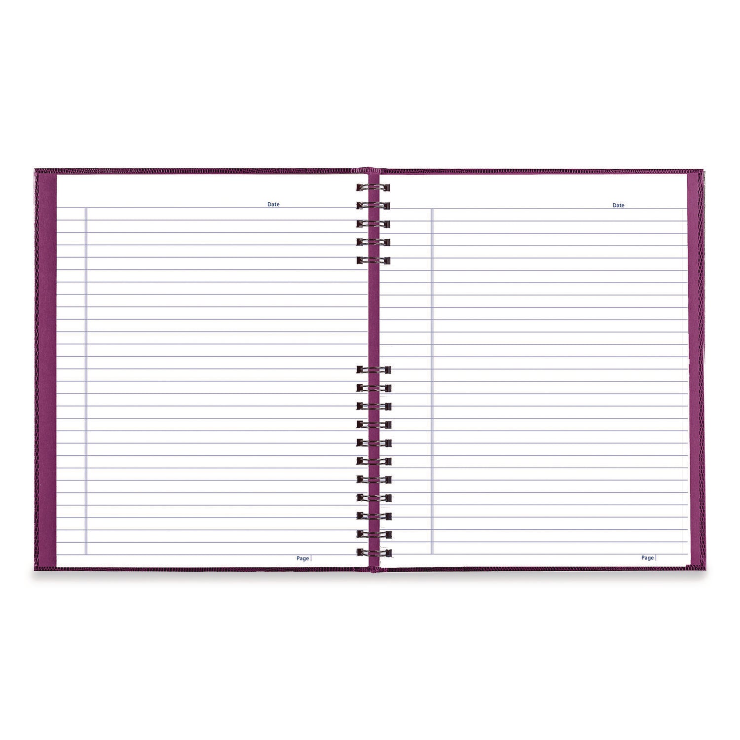Blueline NotePro Hardcover Executive Journal, 8.5" x 10.75", Wide-Ruled, Grape, 200 Pages (A10200.RAS)