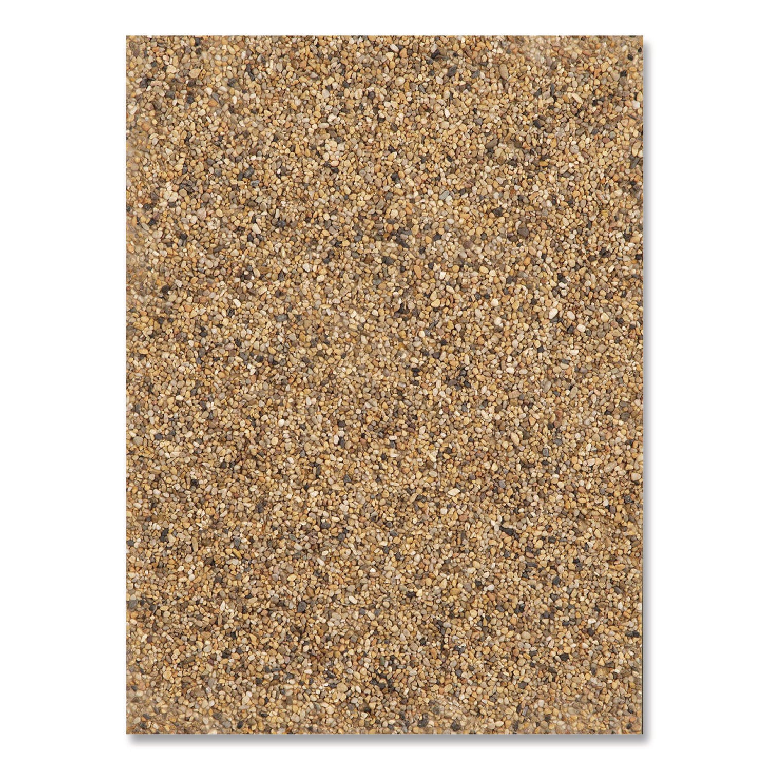 Landmark Series Aggregate Panel, For 35 Gal Classic Container, 15.7 X 27.9 X 0.38, Stone, River Rock, 4/carton