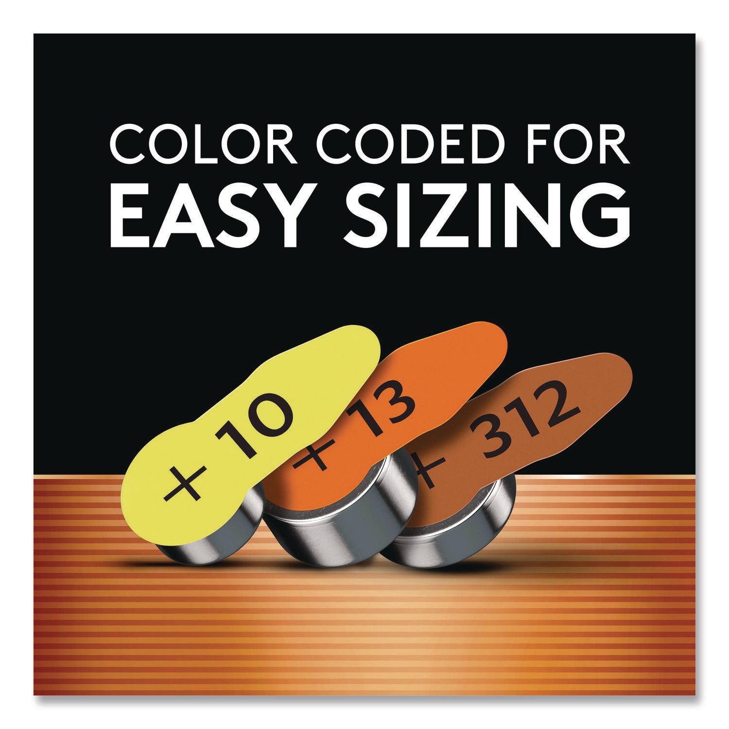 Hearing Aid Battery, #312, 8/pack