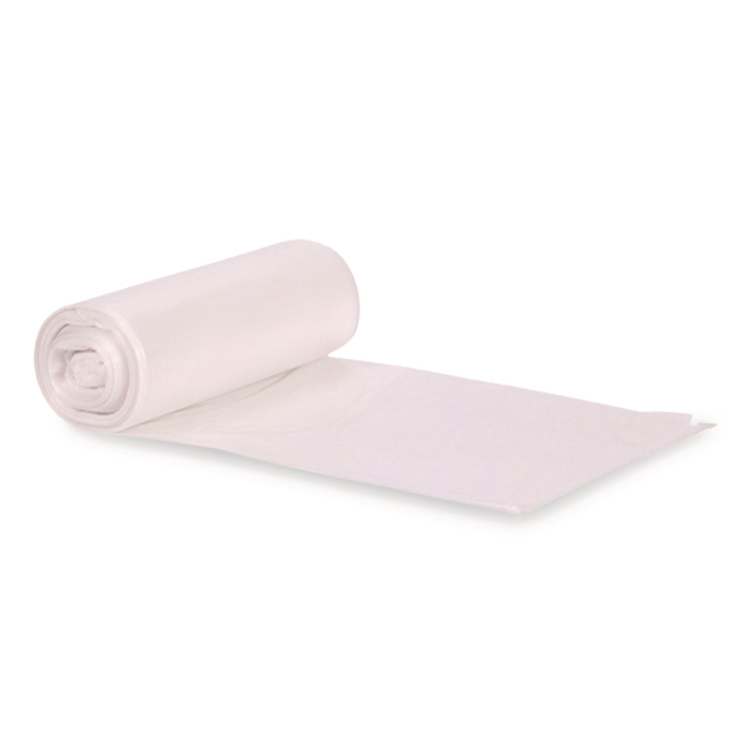 Heritage Bag Linear Low Density Can Liners, 30 Gallon, 36" x 30", 1.10 mil, Clear, Linear Low-Density Polyethylene, 250/Carton