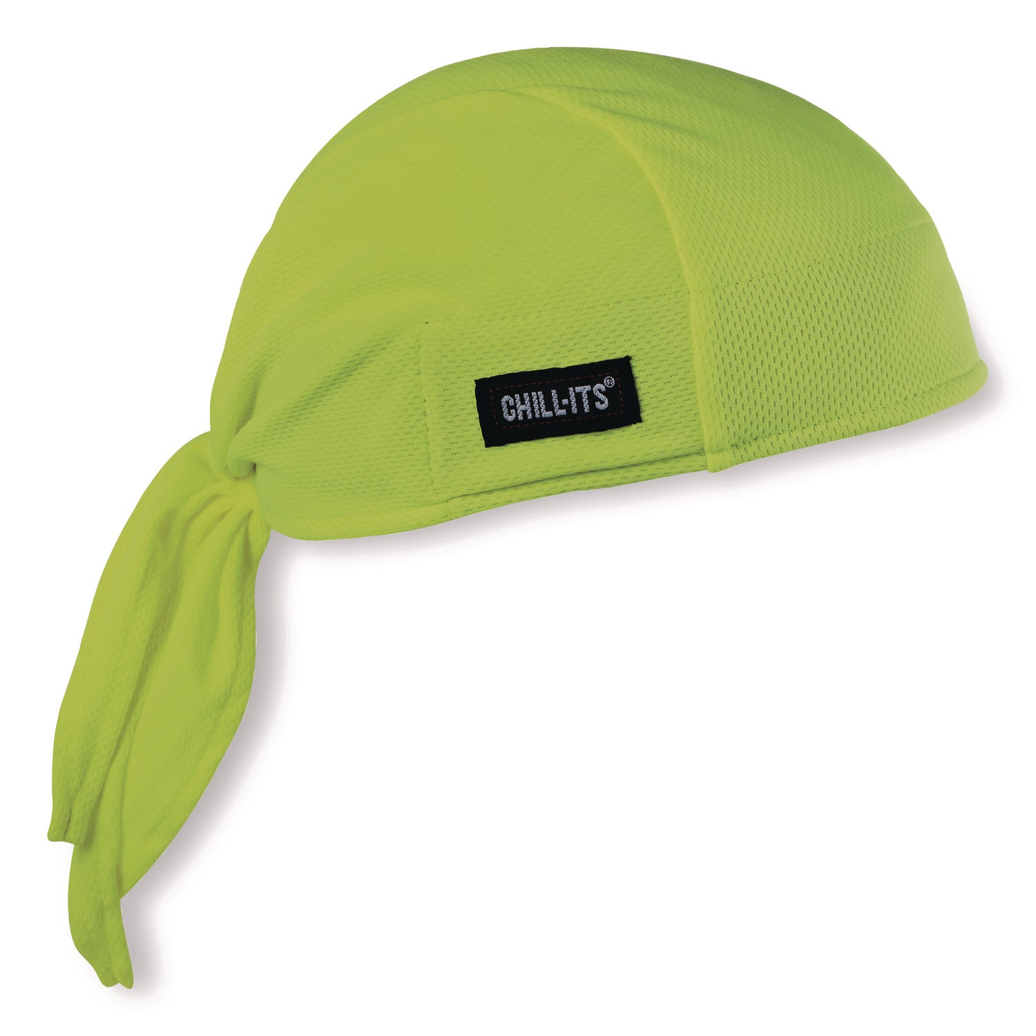 Ergodyne High-Performance Bandana Do Rag - Yellow - Fabric - 6 / Carton