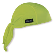 Ergodyne High-Performance Bandana Do Rag - Yellow - Fabric - 6 / Carton