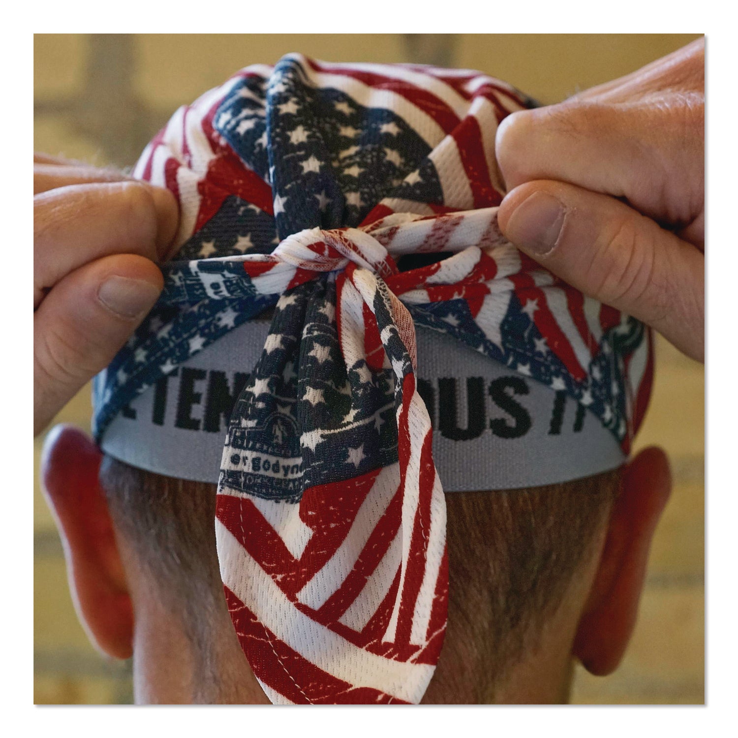 Ergodyne Chill-Its 6615 High-Performance Bandana Do Rag, Multi-Color Fabric, 6 per Carton
