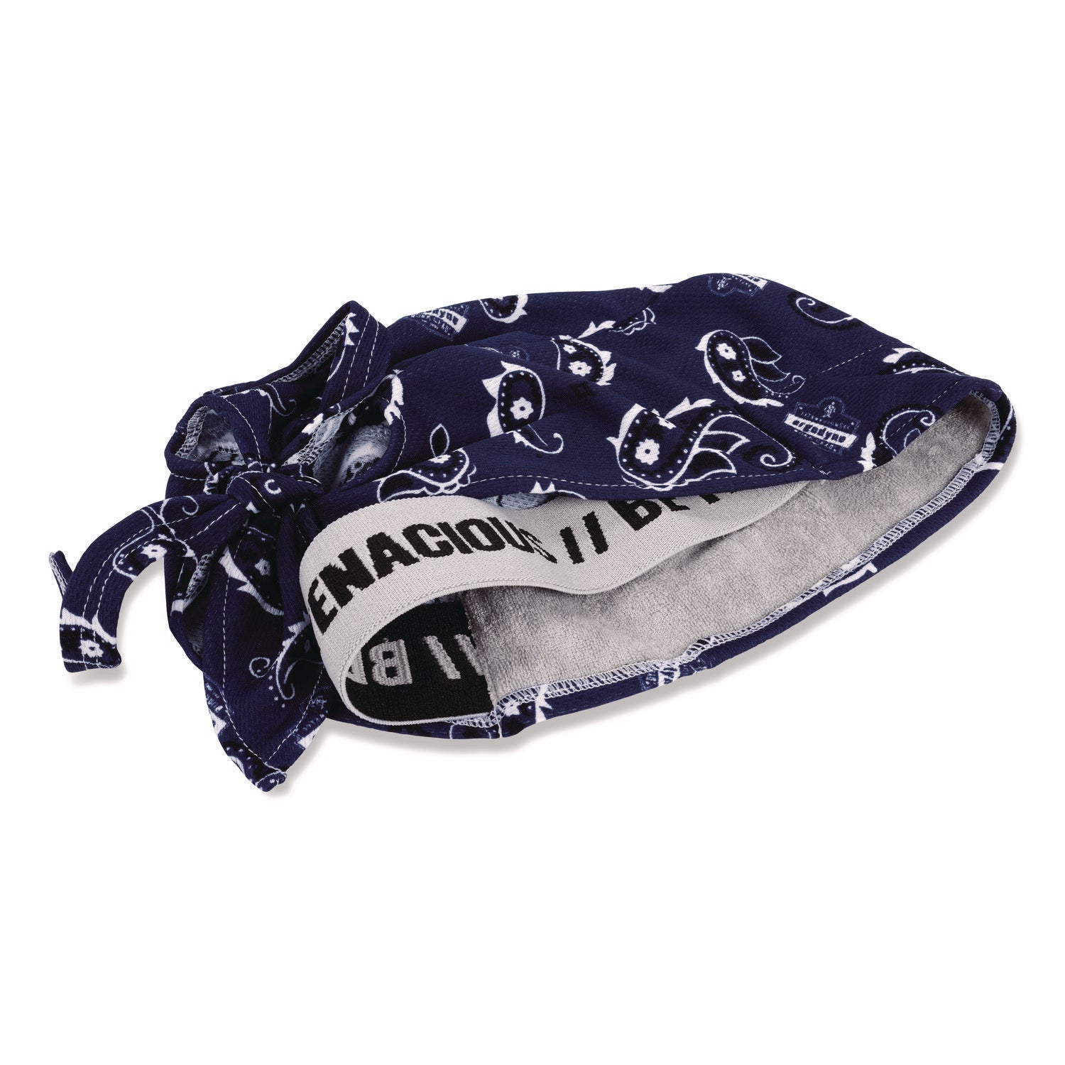 Ergodyne High-Performance Bandana Do Rag - Blue - Fabric - 6 / Carton