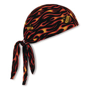 Ergodyne Chill-Its 6615 High-Performance Bandana Do Rag, Multi, Fabric, 6 per Carton