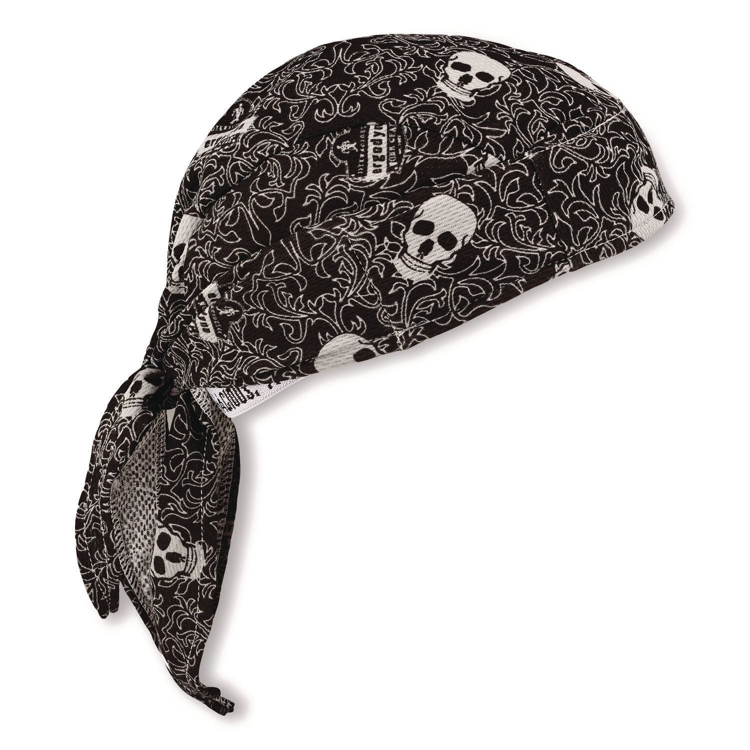 Ergodyne Chill-Its 6615 High-Performance Bandana Do Rag, Multi, Fabric, 6 per Carton