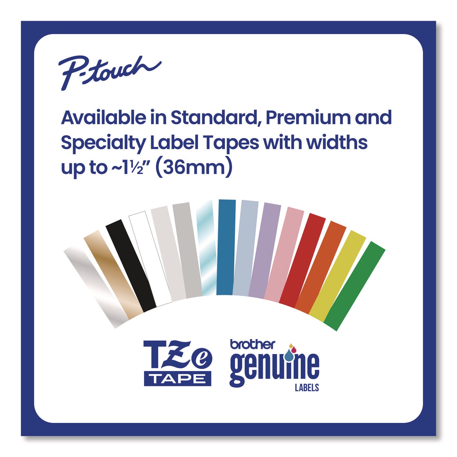 Tze Extra-Strength Adhesive Laminated Labeling Tape, 0.7" X 26.2 Ft, Black On White
