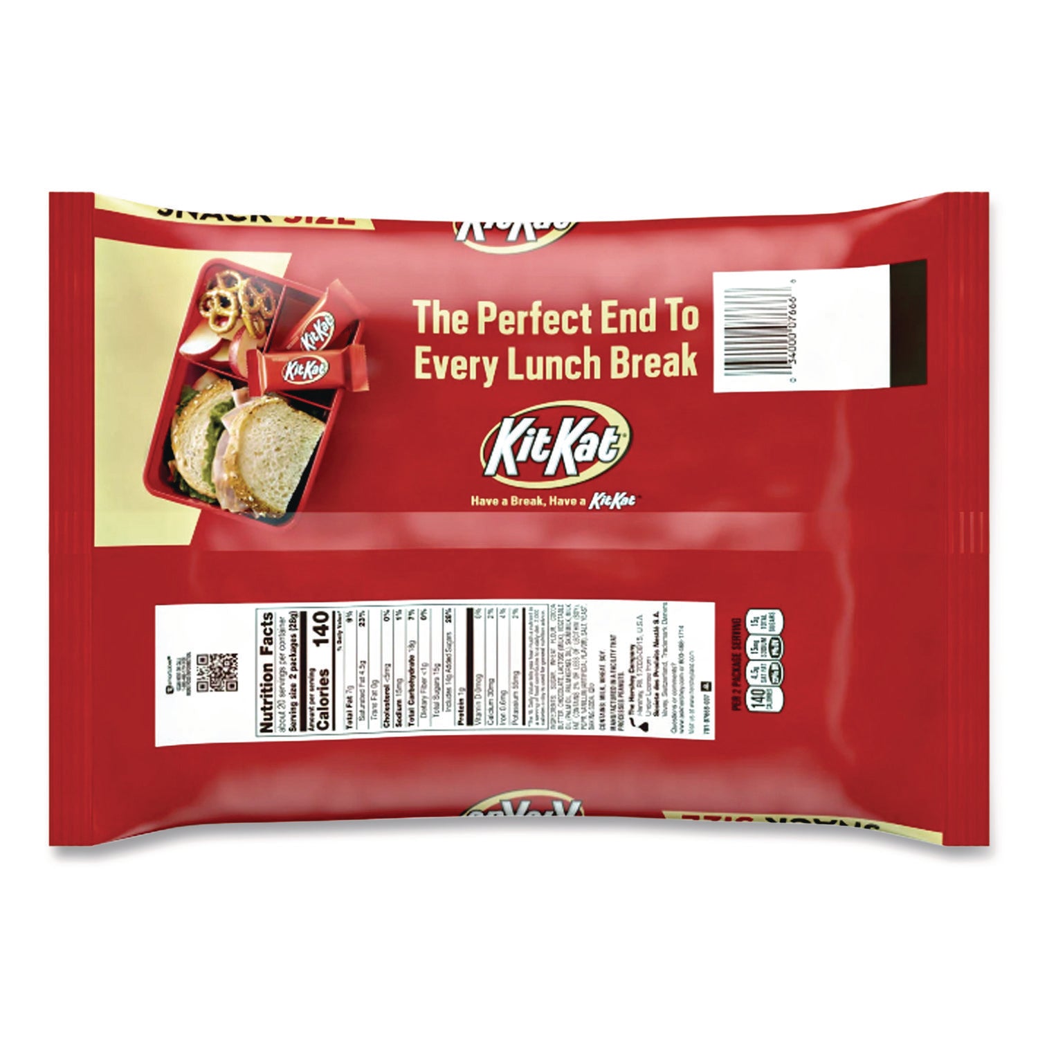 Green Rabbit Kit Kats Snack-Size Milk Choc. Wafers