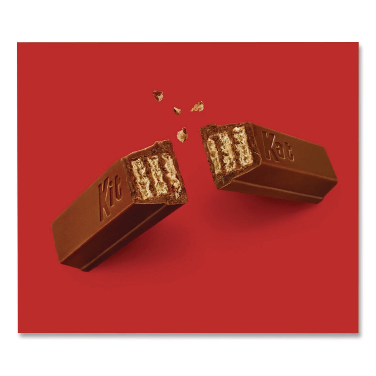 Green Rabbit Kit Kats Snack-Size Milk Choc. Wafers