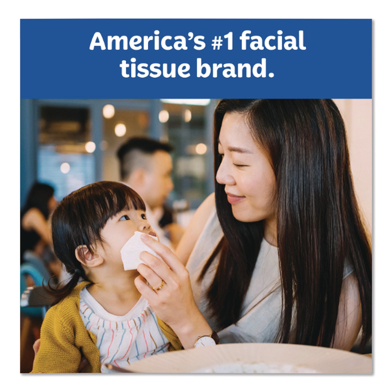 Ultra Soft Facial Tissue, 3-Ply, White, 65 Sheets/Box, 27 Boxes/Carton